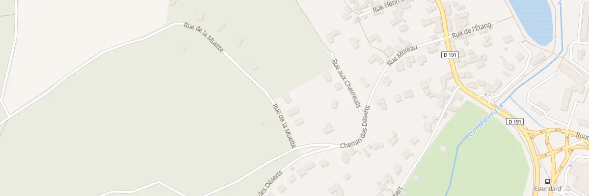 Plan du 8 Rue de la Muette à Beynes