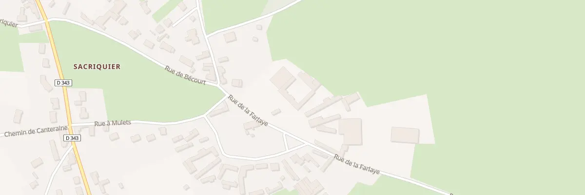 Plan du 21 Rue de Bécourt à Courset