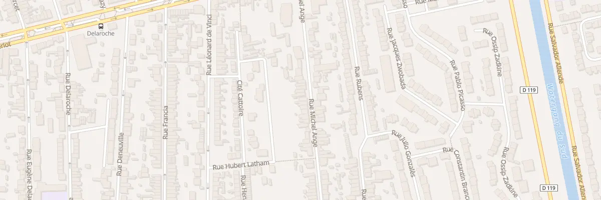 Plan du 147 Rue Michel Ange à Calais