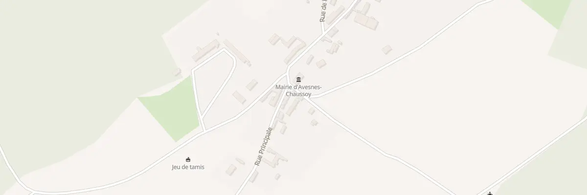 Plan du 27 Rue Principale à Avesnes-Chaussoy