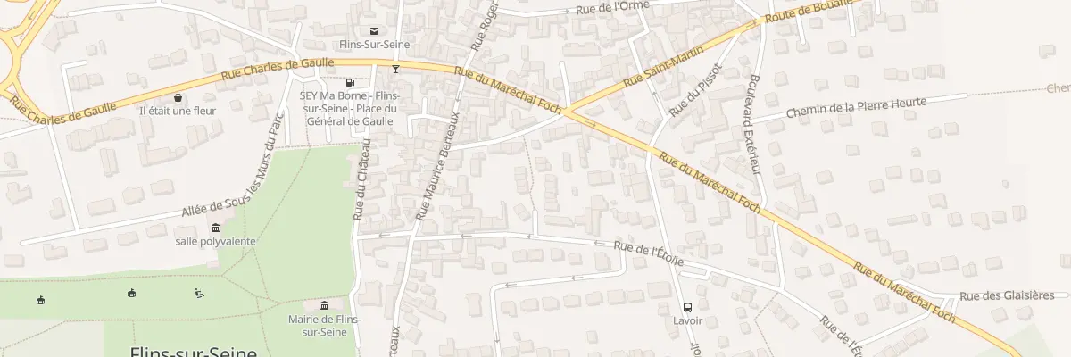 Plan du 9 Ham Saint Martin à Flins-sur-Seine