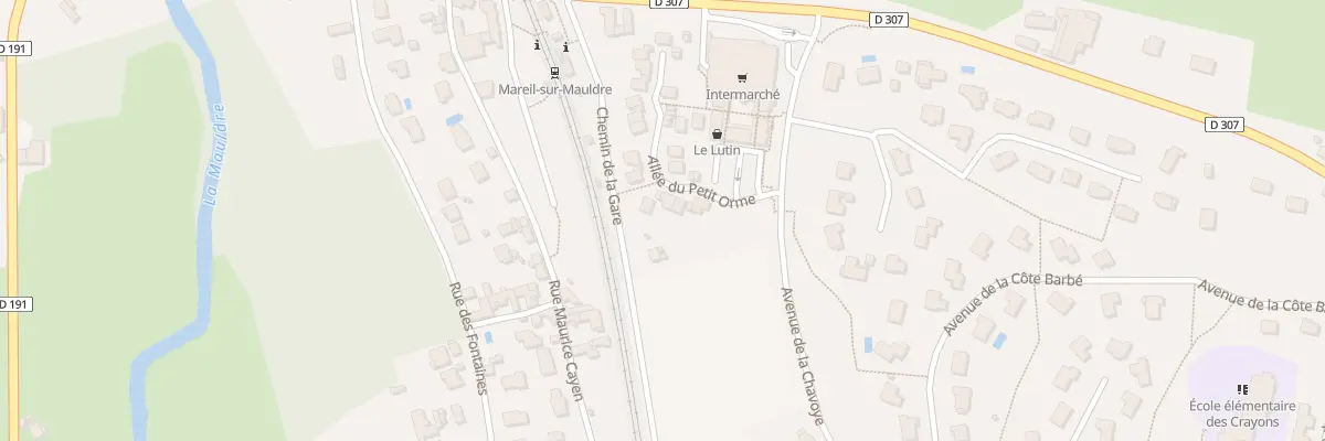 Plan du 16 All du Petit Orme à Mareil-sur-Mauldre