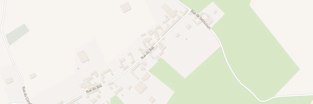Plan du 22 Rue du Bas à Dromesnil