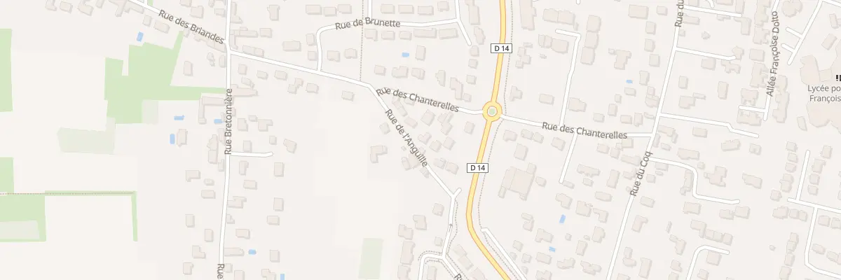 Plan du 740 Rue de l’Anguille à Olivet