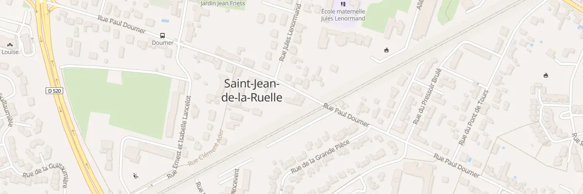 Plan du 73 Rue Paul Doumer à Saint-Jean-de-la-Ruelle