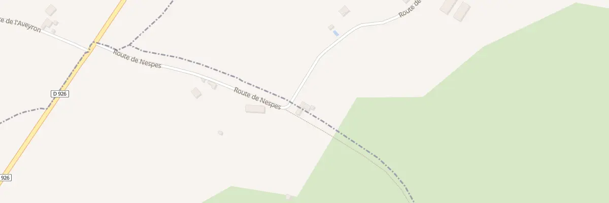 Plan du 5065 Claris à Vailhourles