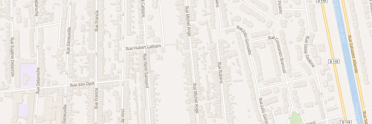 Plan du 101 Rue Michel Ange à Calais