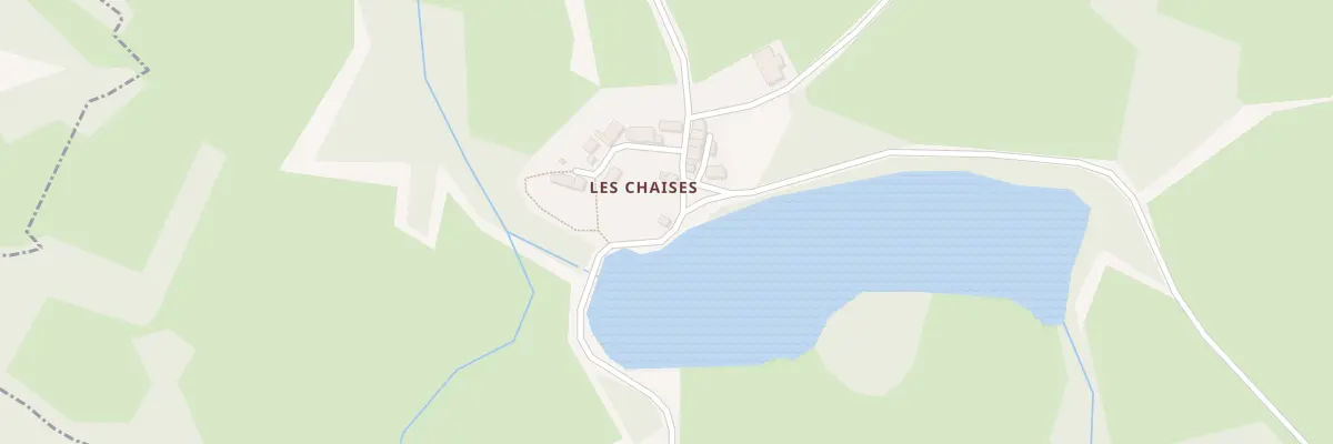 Plan du 8 Les Chaizes à Champsanglard