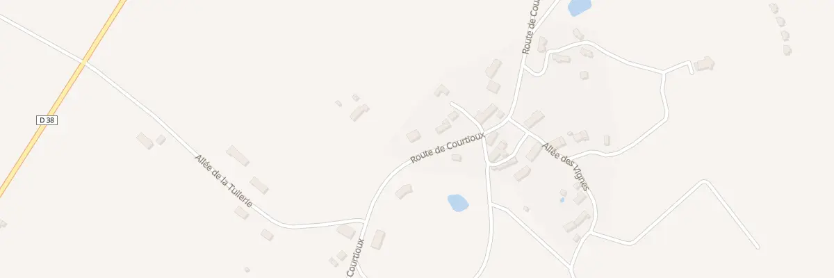 Plan du 5102 Courtioux à Mers-sur-Indre