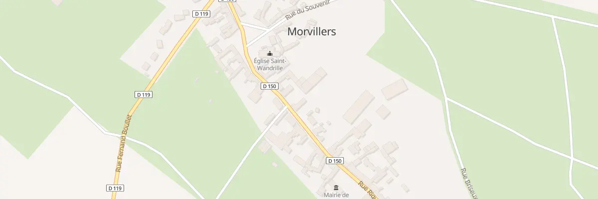 Plan du 3 Rue Riquefosse à Morvillers