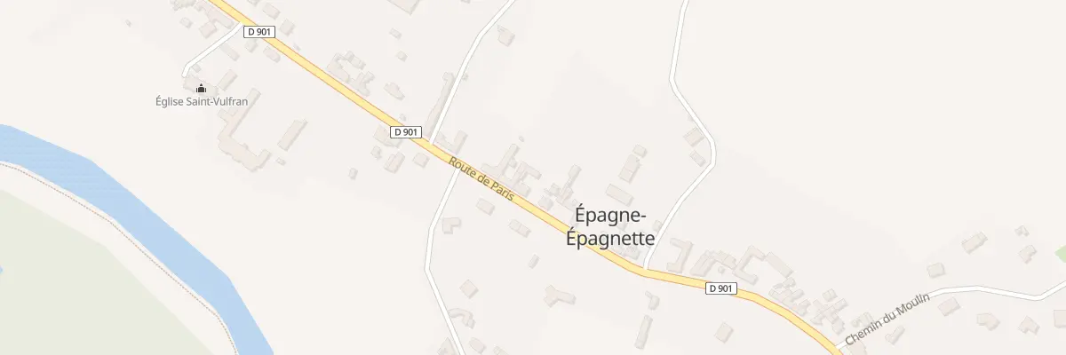 Plan du 49 Rte de Paris à Épagne-Épagnette