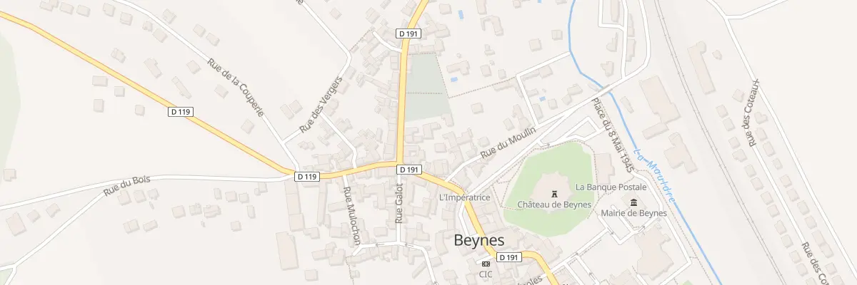 Plan du 3 Rue de la République à Beynes