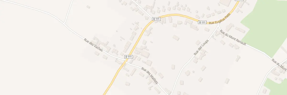 Plan du 37 Rue Eugène Petit à Crécy-en-Ponthieu