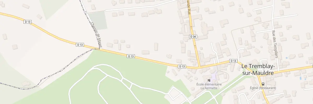 Plan du 5B Rue du Pavé au Tremblay-sur-Mauldre