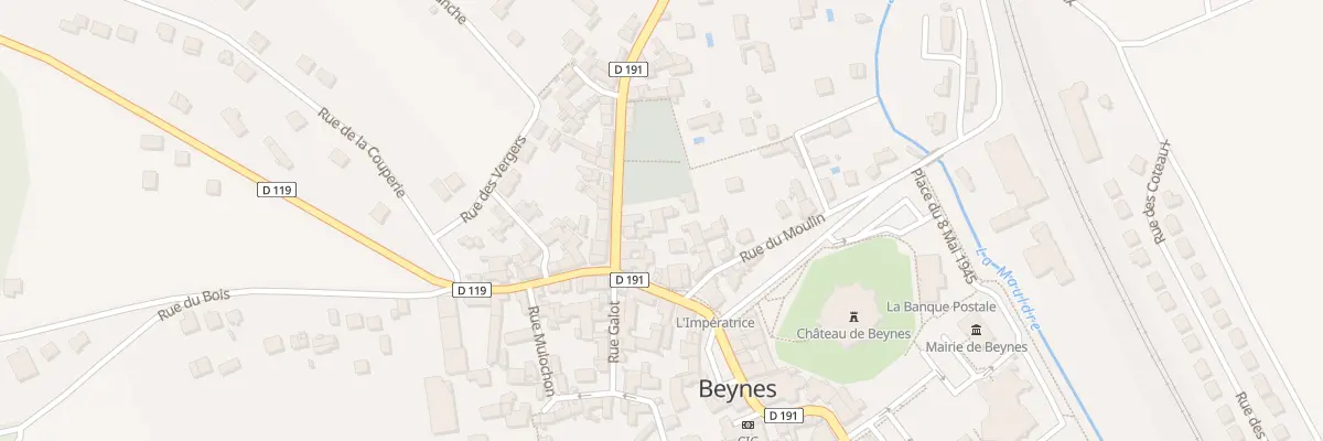 Plan du 6 Rue de Maule à Beynes