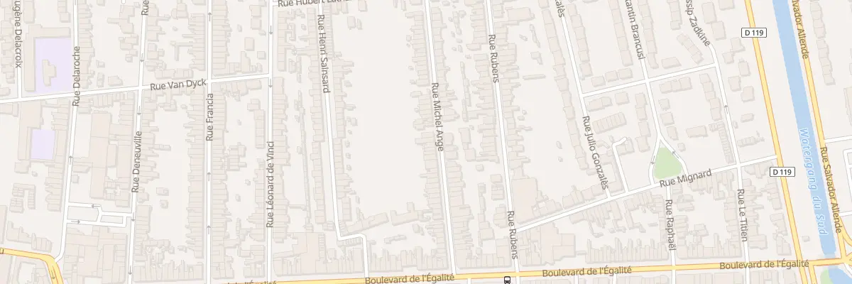 Plan du 55 Rue Michel Ange à Calais