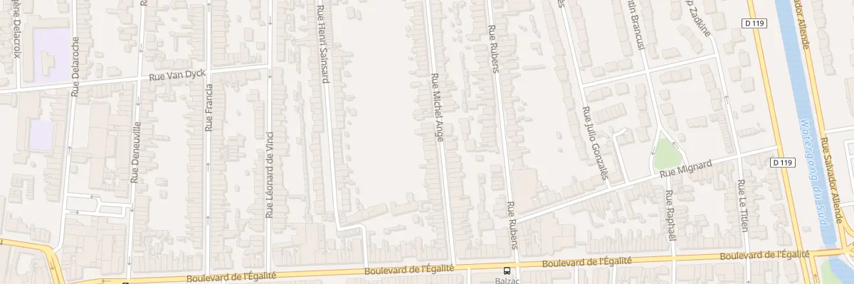 Plan du 51 Rue Michel Ange à Calais