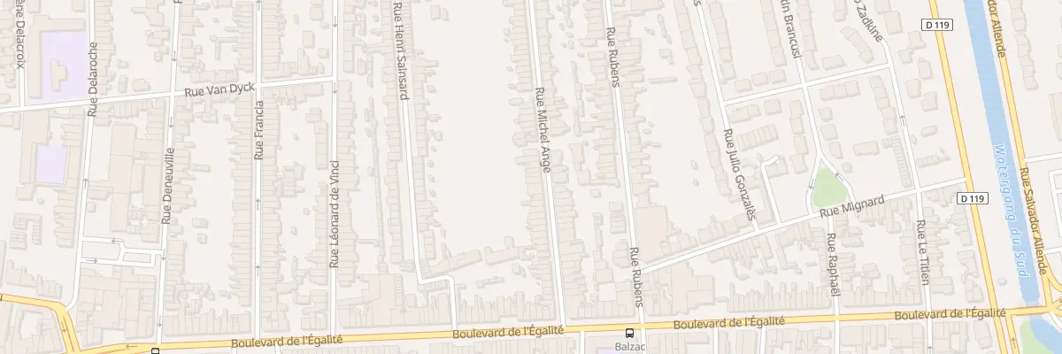 Plan du 49 Rue Michel Ange à Calais