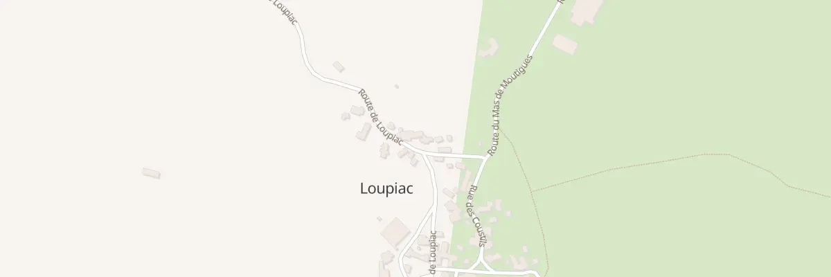 Plan du 5125 Loupiac à Laramière
