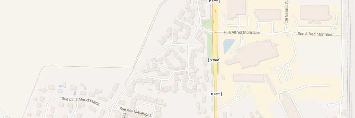 Plan du 12 Rue des Bergeronnettes à Chevilly