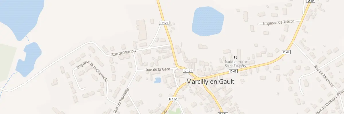 Plan du 97 Rte de Neung à Marcilly-en-Gault