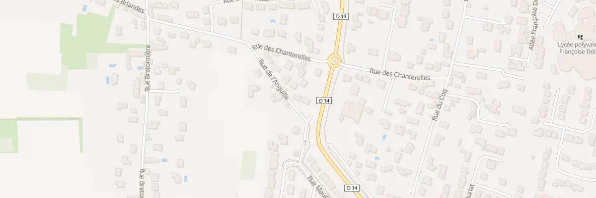 Plan du 702 Rue de l’Anguille à Olivet