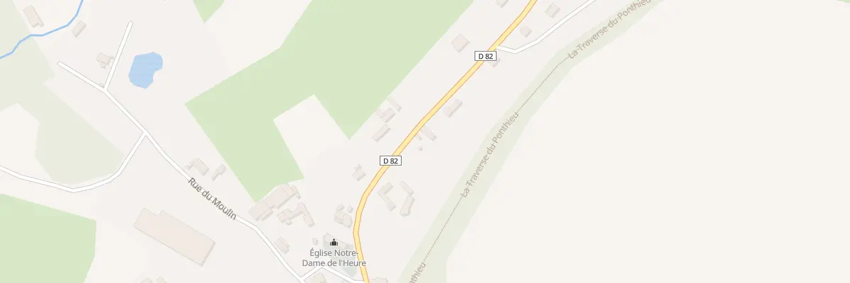 Plan du 85 Rue des Prés à Caours