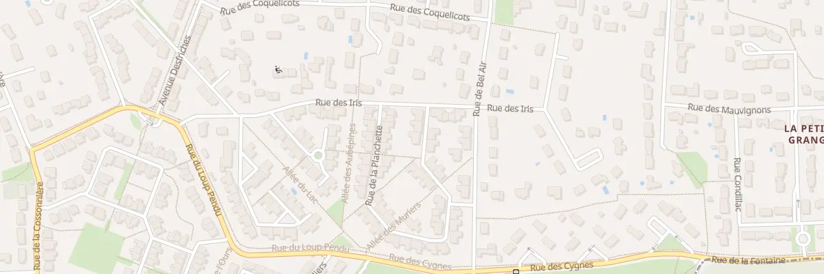 Plan du 6 Rue des Merisiers à Saint-Pryvé-Saint-Mesmin