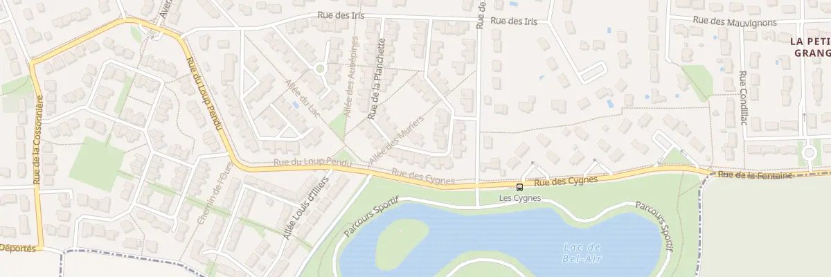 Plan du 21 Rue de la Planchette à Saint-Pryvé-Saint-Mesmin