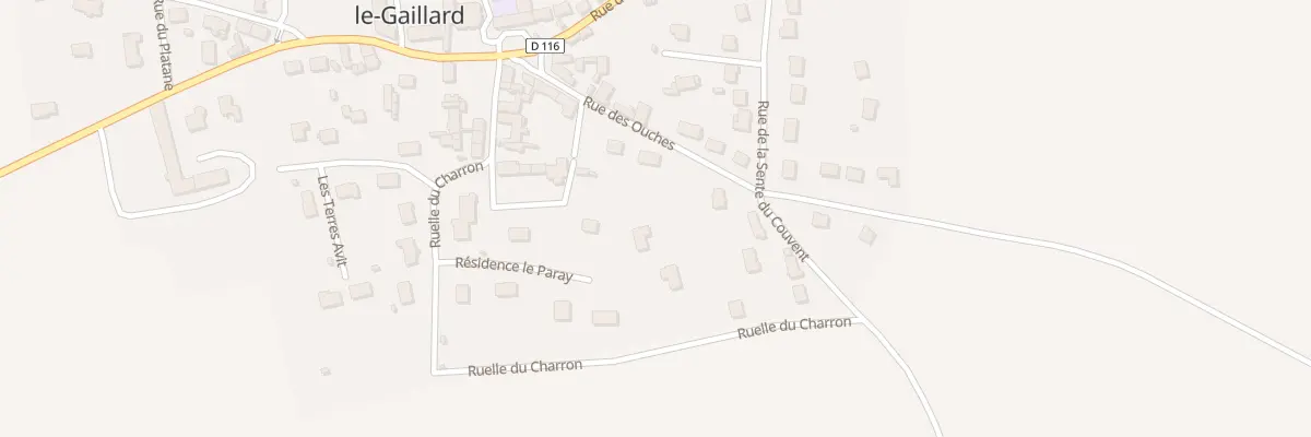 Plan du 5 Res le Paray à Boinville-le-Gaillard
