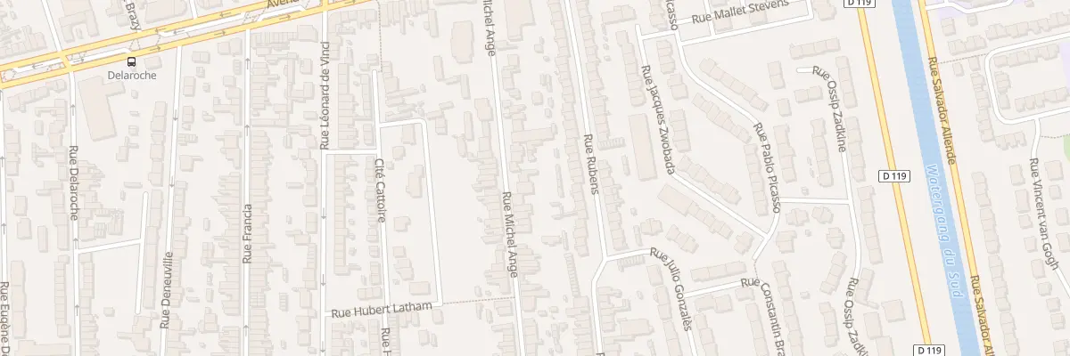 Plan du 140 Rue Michel Ange à Calais