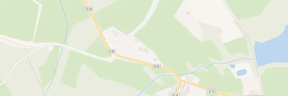 Plan du 19 Le Villard à Champsanglard