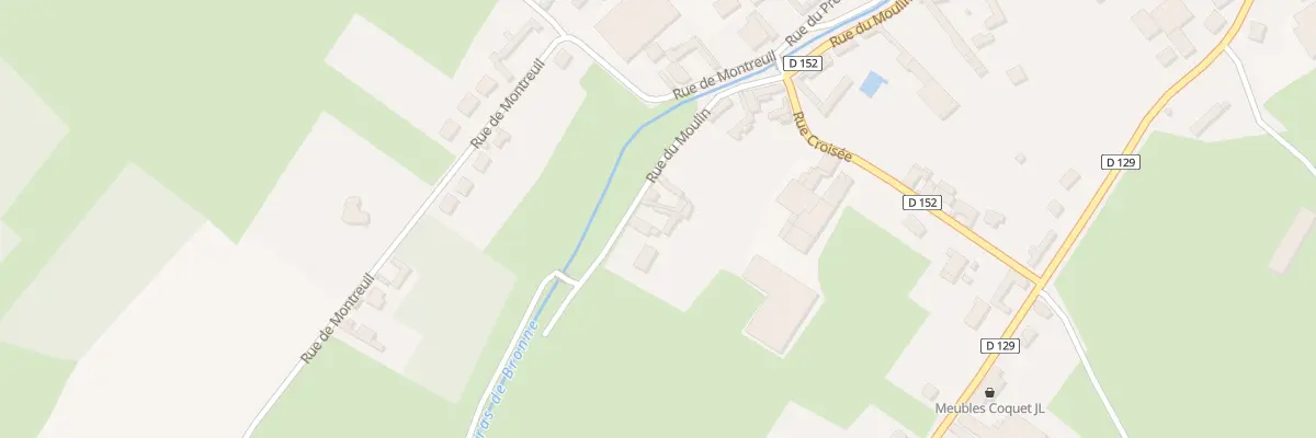 Plan du 33 Rue du Moulin à Sempy