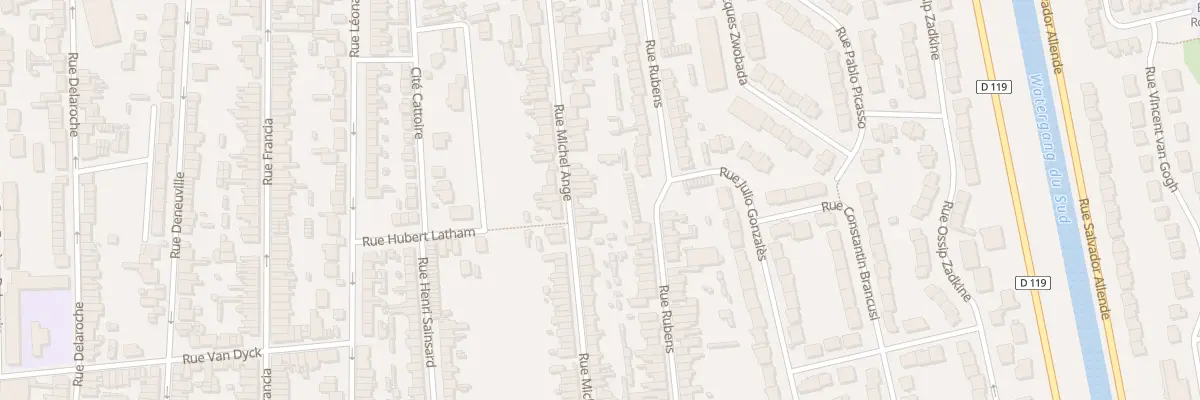 Plan du 112 Rue Michel Ange à Calais