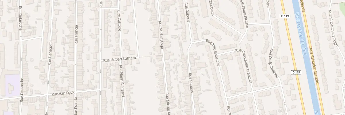 Plan du 102 Rue Michel Ange à Calais