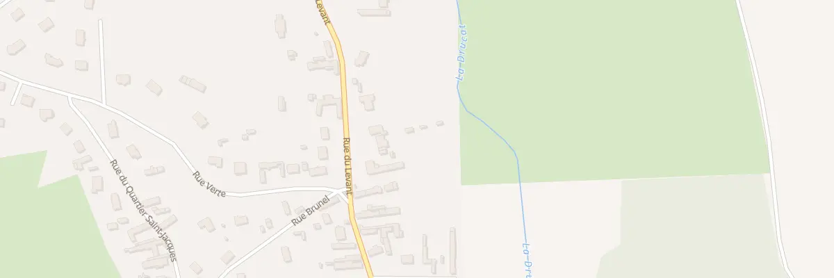 Plan du 32 Rue du Levant à Drucat