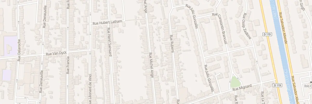 Plan du 66 Rue Michel Ange à Calais