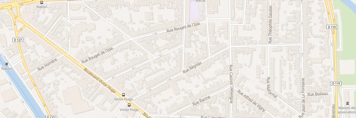 Plan du 26 Rue Corneille à Calais