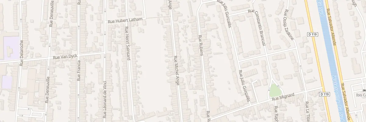 Plan du 62 Rue Michel Ange à Calais