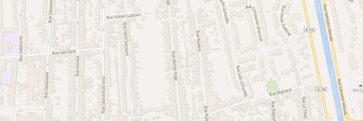 Plan du 58 Rue Michel Ange à Calais
