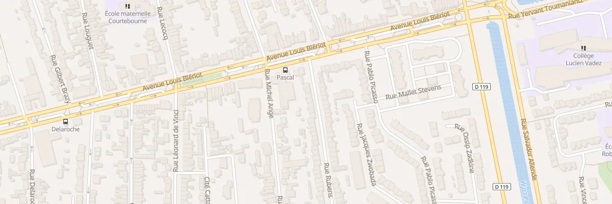Plan du 167 Rue Rubens à Calais