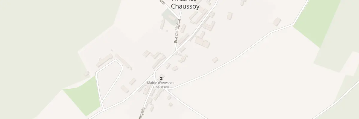 Plan du 23 Rue Principale à Avesnes-Chaussoy