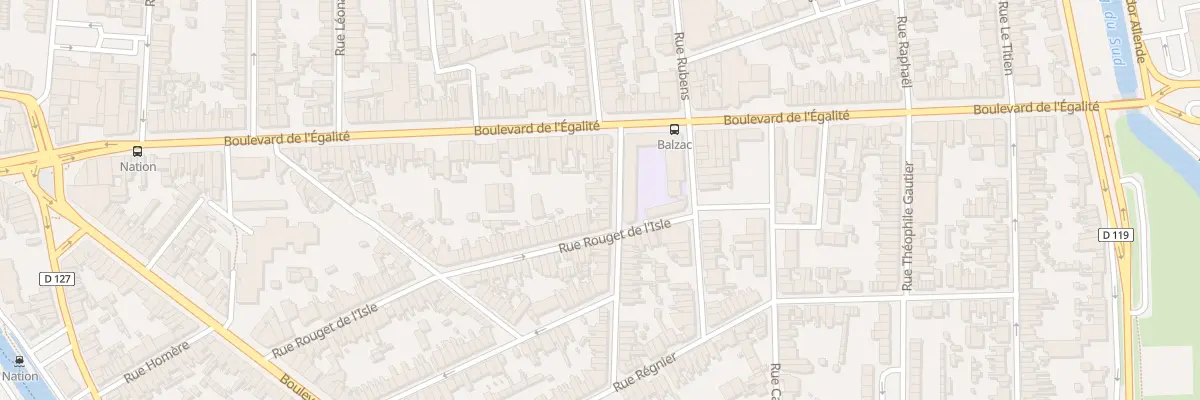 Plan du 12 Rue Corneille à Calais