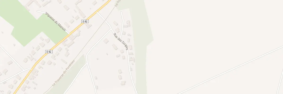 Plan du 5 Rue des Soupirs à Caours