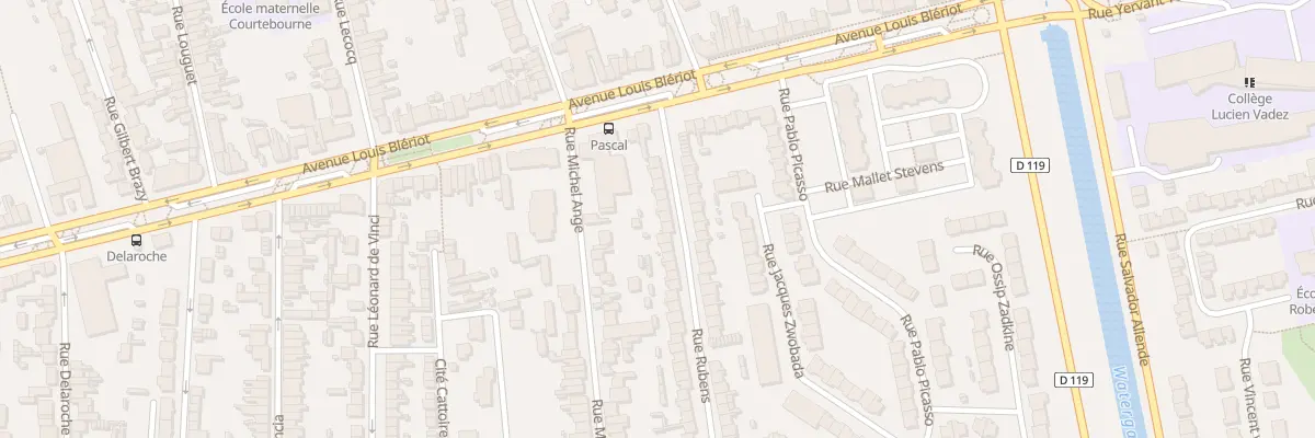 Plan du 163 Rue Rubens à Calais
