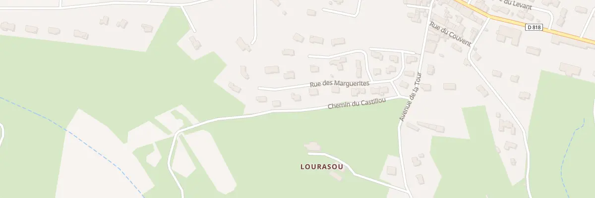 Plan du 13 Rue des Marguerites à Mas-Saintes-Puelles