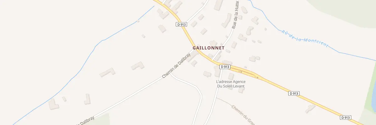 Plan du 1 Che de Dalibray à Seraincourt