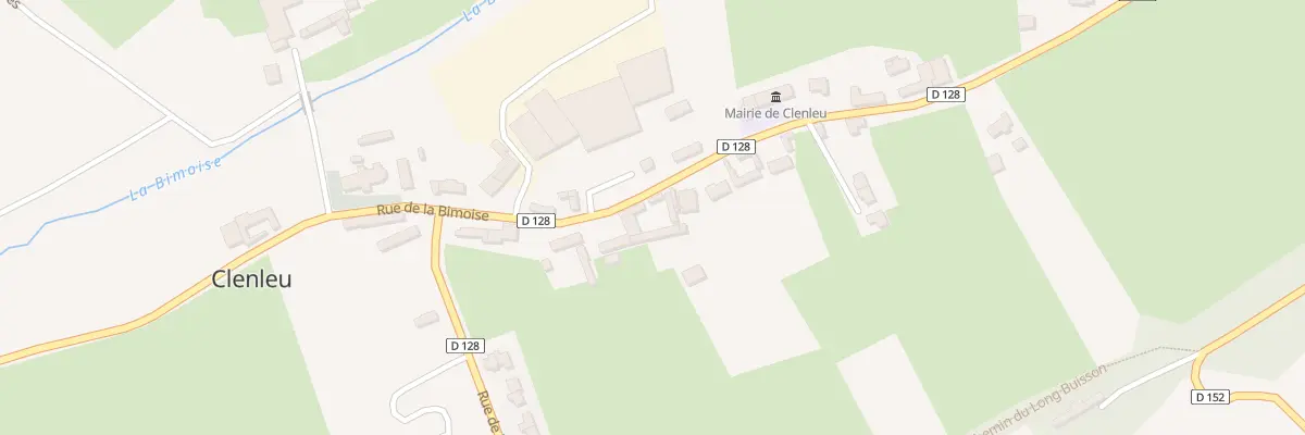 Plan du 38 Rue de la Bimoise à Clenleu