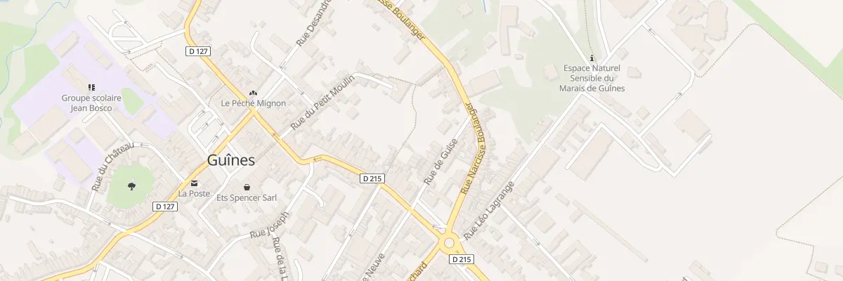 Plan du 21 Rue de Guise à Guînes