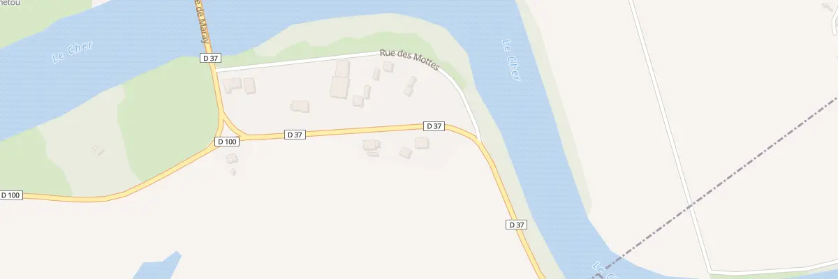 Plan du 16 Rte de Maray à Mennetou-sur-Cher